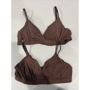 Quince Brown Intimates Bra Set